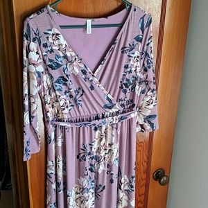 New. Pink Blush maternity maxi